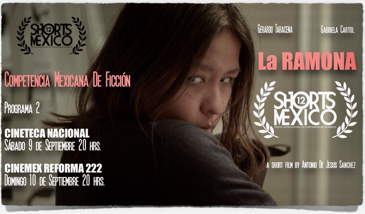 LaRamonashort's tweet photo. Los esperamos! @shortsmexico #ShortsMexico12 @GabrielaCartol #gerardotaracena https://t.co/ZBal7Yz11R