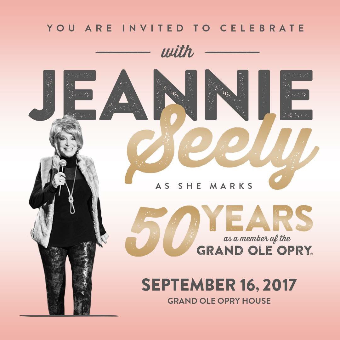 TeamBrandyClark's tweet photo. Mark your calendars for this one! Join @TheBrandyClark @Wynonna  @theploveless at @opry to celebrate Jeannie Seely! https://t.co/k9v8ag3kZd https://t.co/dFSV4MAOCV