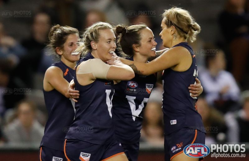 CarltonFC's tweet photo. Missed the inaugural #AFLWOrigin match?
Take a look at the highlights: https://t.co/06zWV3E4SV
#BoundByBlue https://t.co/q4A2YnZfbK