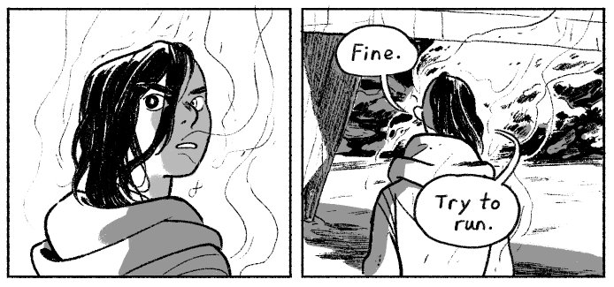 I'm so excited about The Old Woman part 3! It will be a miracle if I can get it printed for SPX without a hitch, but I'm very proud of it. 