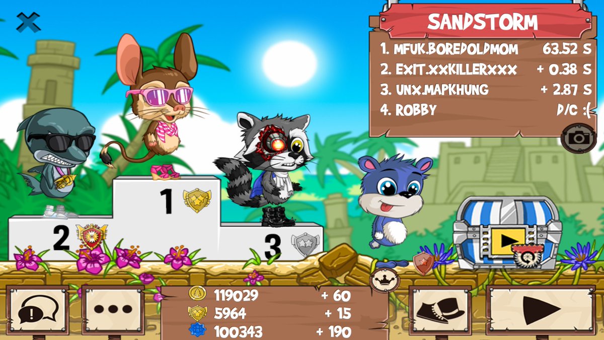 Boredoldmom1's tweet photo. Want to catch an L? #funrun2 #xxkillerxxx #Mapkhung #Robby https://t.co/g7y1B8Wpgc