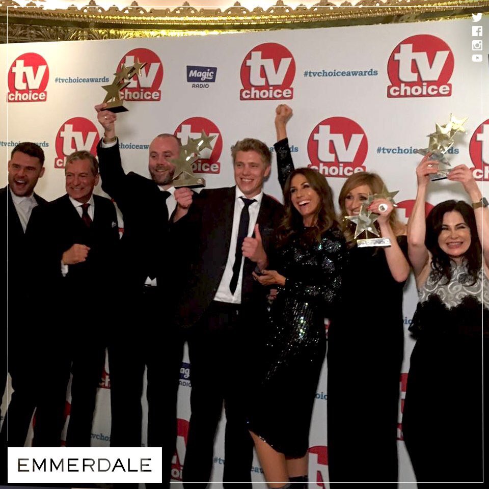 You lovely people out there! Thank you for supporting ALL of us❤️<a href="/TV_ChoiceAwards/">TVChoiceAwards</a> #cleansweep RIDIC!  #emmerdale