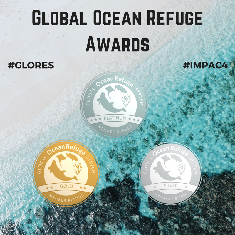 We can't wait to announce the first Global Ocean Refuges tomorrow at #IMPAC4! It's time to honor some of the world's best #MPAs. #GLORES