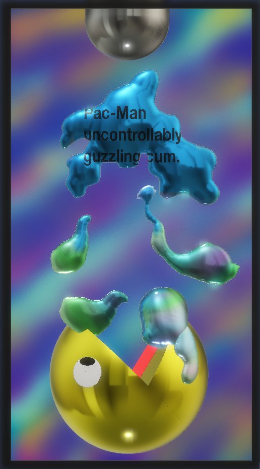 MSPaint3D's tweet photo. Inspired Masterpiece #pacman #CardsAgainstHumanity #art #paint3D https://t.co/cXhoOIG7si