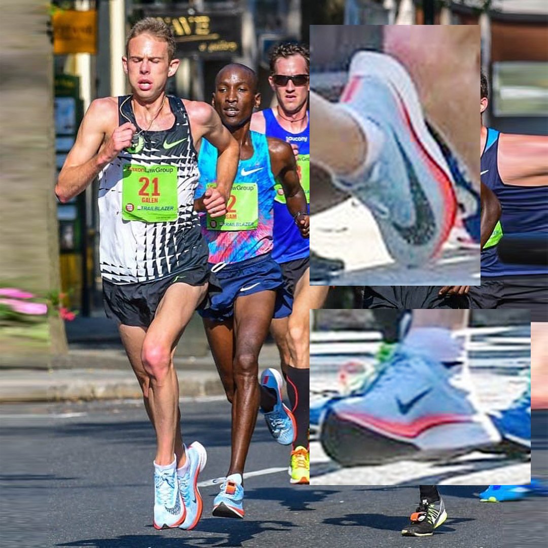 全米20Kmロード 勝者のシューズ】 男子一位 ゲーレン・ラップは