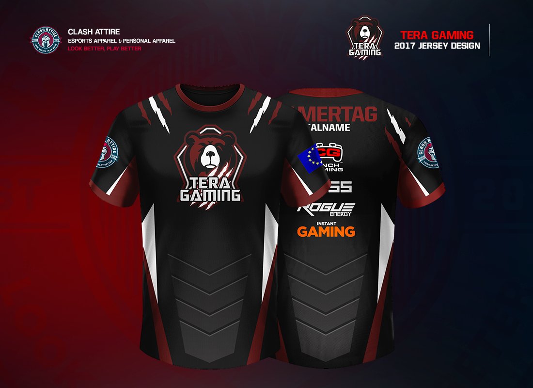 TeraCommunity's tweet photo. Jersey has arrived now we wait for our store <3 love our design from @ClashAttire https://t.co/7XX1u4uxst