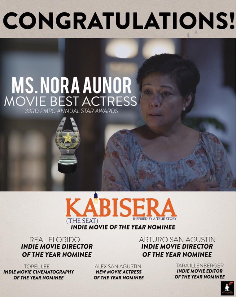 venasquezrene1's tweet photo. #Congrats @SuperstarNora Sana i-compete ang #Kabisera sa mga International Film Festival https://t.co/0LlMGx4l7V