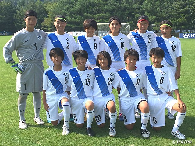 日本サッカー協会 Twitter પર Jfaエリートプログラム女子u 13 韓国との第1戦に勝利 Jfa Nadeshiko Jyd T Co 72vfloba2l