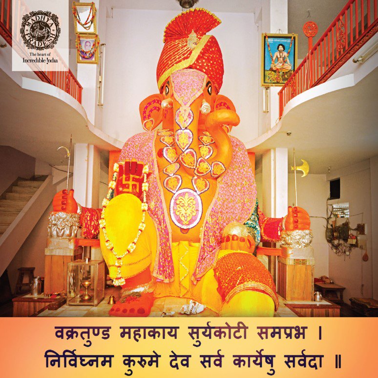 MPTourism's tweet photo. May Lord Ganesha takes away all the obstacles….
Wishing you all a delightful and illuminating Anant Chaudas.
#MPTourism #HeartOfIndia https://t.co/jI6F05Au2T