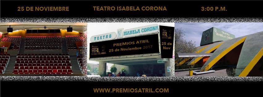 WeekendTV_CDMX's tweet photo. La mejor premiacion al Doblaje Mexicano llega este prox. Sabado 25 de noviembre, @PremiosAtril 2017 asegura tu lugar https://t.co/whDQ9jqzTF https://t.co/WjpwZMYEIJ