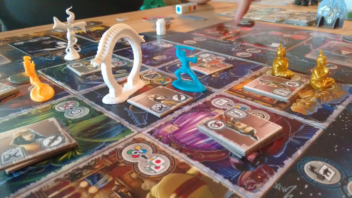 alyciaf's tweet photo. First play of Ghost Stories with White Moon expansion. Went from "no wins ever" to "won by a landslide"! Time to level up to Nightmare mode! https://t.co/d1VjgpxDs6