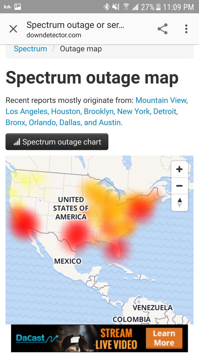 MiXiNGiNSANiTY's tweet photo. Spectrum tech coming out wednesday... not sure if it will help though @Ask_Spectrum #21stCenturyProblems #GoogleFiberPlease https://t.co/bZZXqGBshZ