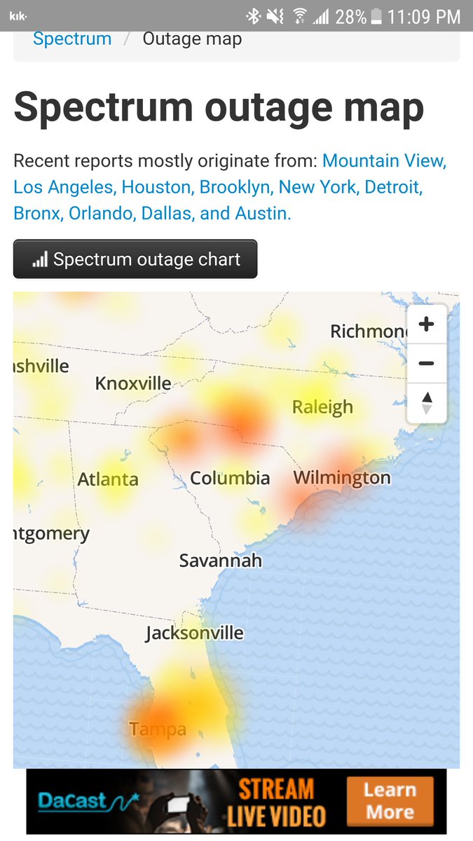 MiXiNGiNSANiTY's tweet photo. Spectrum tech coming out wednesday... not sure if it will help though @Ask_Spectrum #21stCenturyProblems #GoogleFiberPlease https://t.co/bZZXqGBshZ