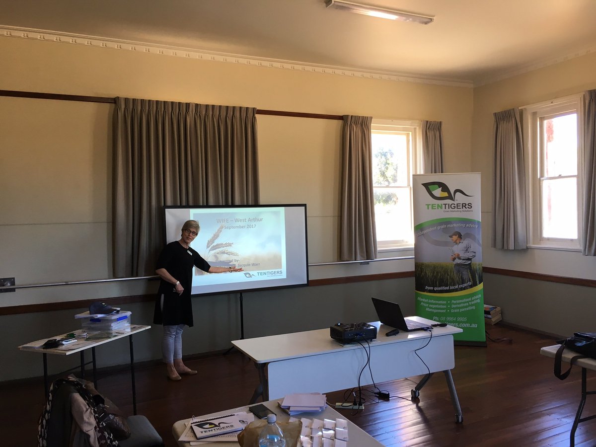 Ten Tigers (Jacquie &amp; Corey) rocking the WIFE group down south at Darkan. Full house, great work. <a href="/ten_tigers/">Ten Tigers</a>