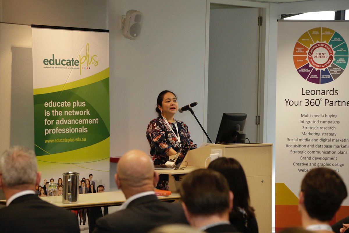 Educate_Plus's tweet photo. Congratulations Grace Paraino, Dean of Development & Alumni, Loreto Normanhurst - awarded 2017 NSW Chapter President’s Award #EdPlusTTLG17 https://t.co/A9LFgJCl8T