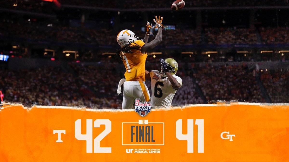 When we're in Georgia things get dramatic ... don't know what to tell ya.

1-0.