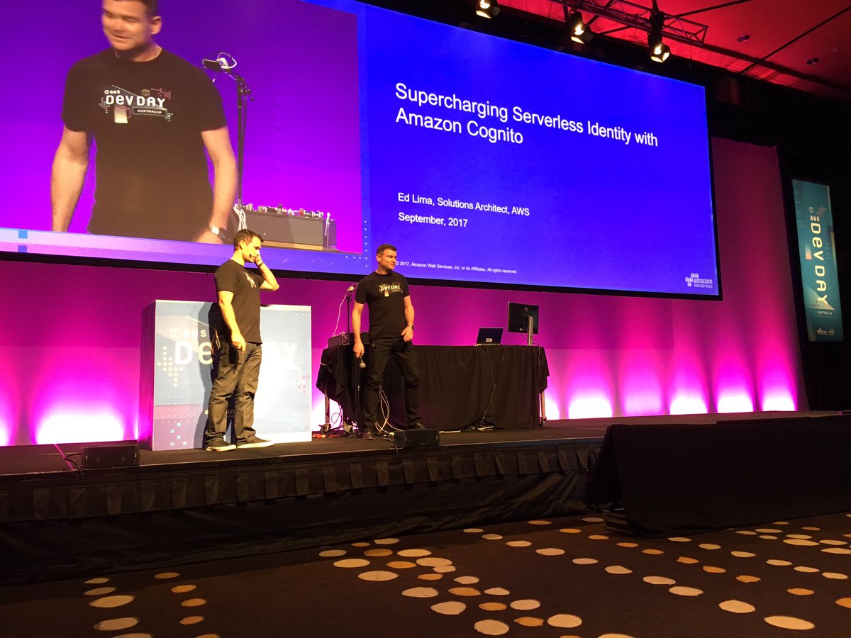 Tough choice on which break session to attend at #AWSDevDay Brisbane, good thing is that both cover #Serverless