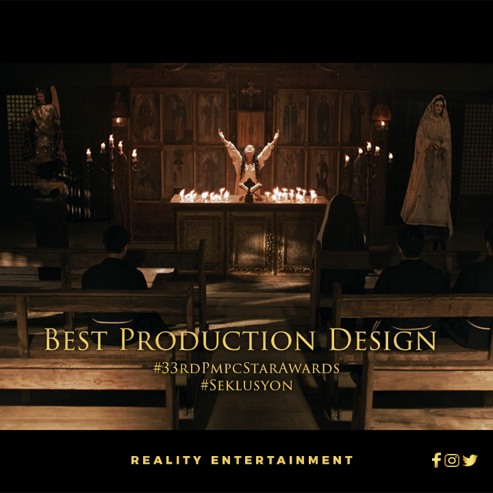 RealityEntPH's tweet photo. JUST IN:
#Seklusyon in its exquisite win of the year!
#BestProductionDesign
#BestChildPerformer
#BestSoundEngineer
https://t.co/h0uYLCebQW https://t.co/yDd6E3dUak