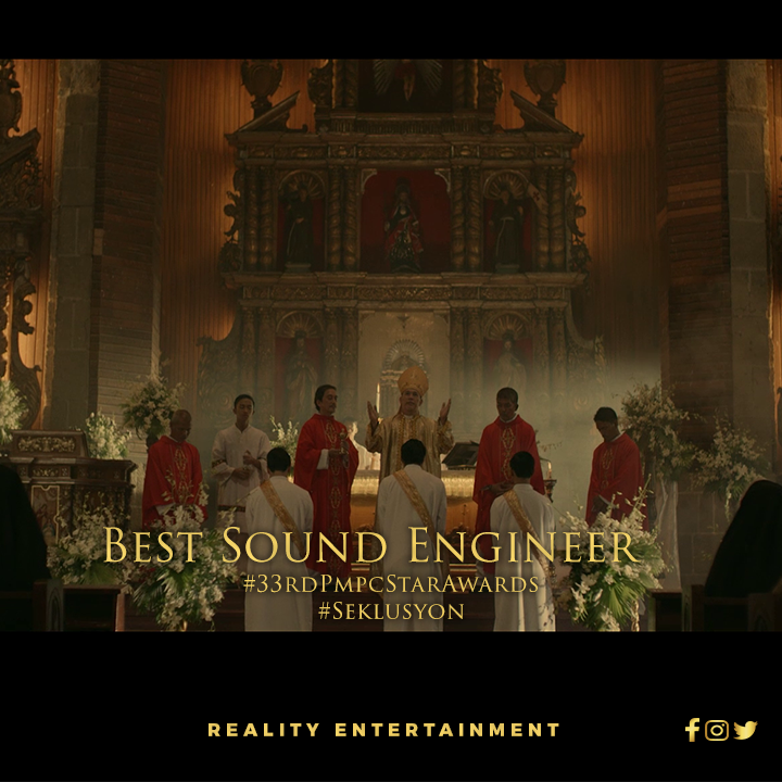RealityEntPH's tweet photo. JUST IN:
#Seklusyon in its exquisite win of the year!
#BestProductionDesign
#BestChildPerformer
#BestSoundEngineer
https://t.co/h0uYLCebQW https://t.co/yDd6E3dUak