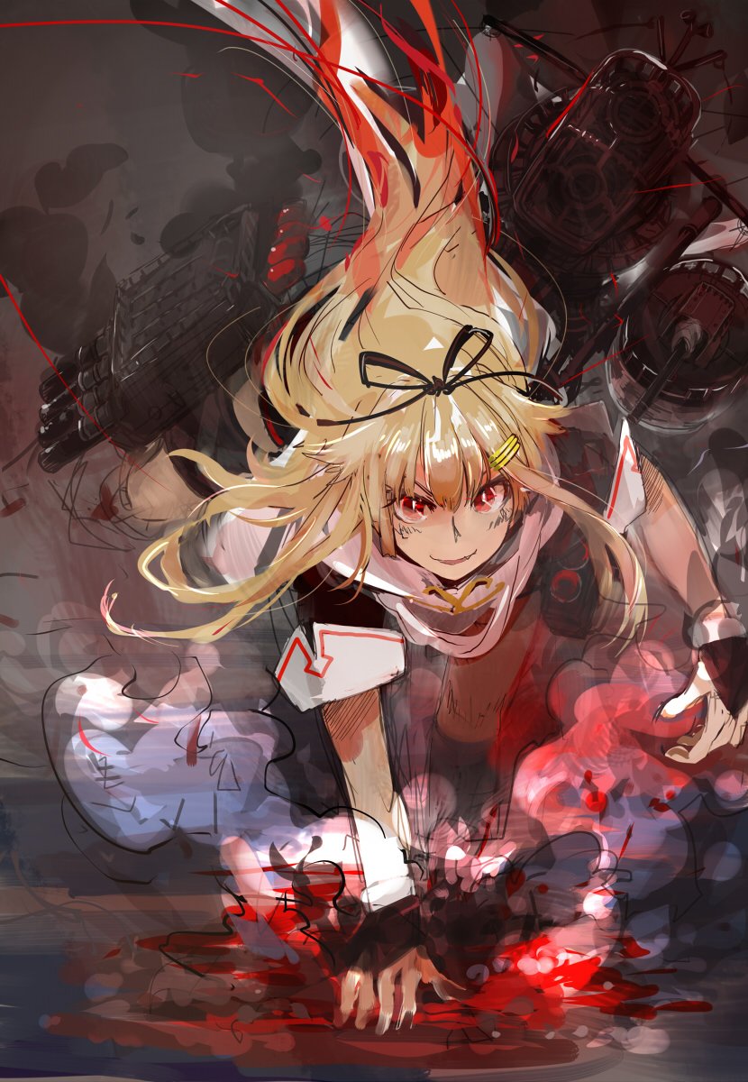 Another day, another shell she puts in an Abyssal's head.

And she'll keep going!