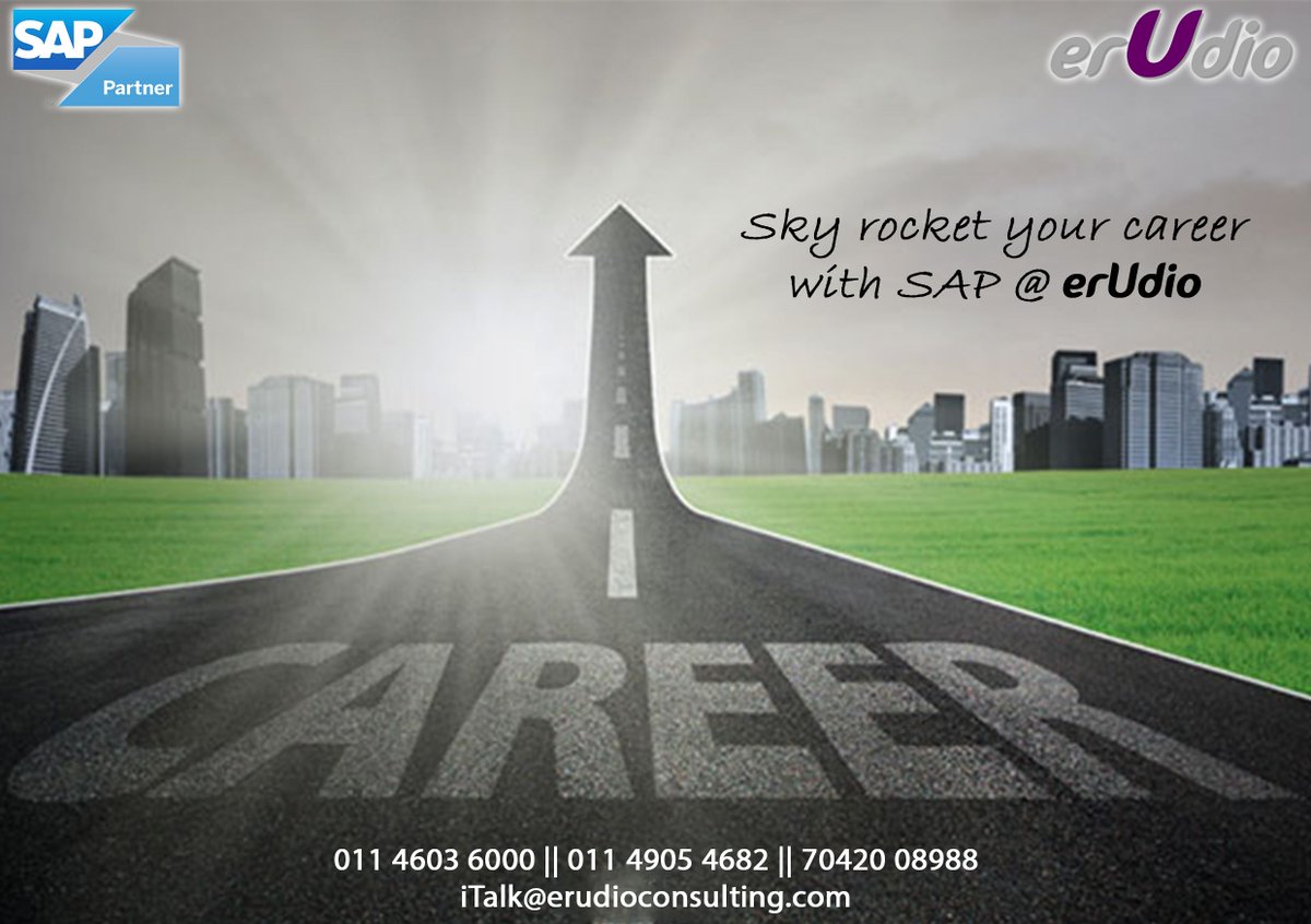 erudioeducation's tweet photo. Launch your #sap #global #consulting #career with erudio. Batches start on 3rd Oct #erudio #consultant https://t.co/ghPfcczpe9