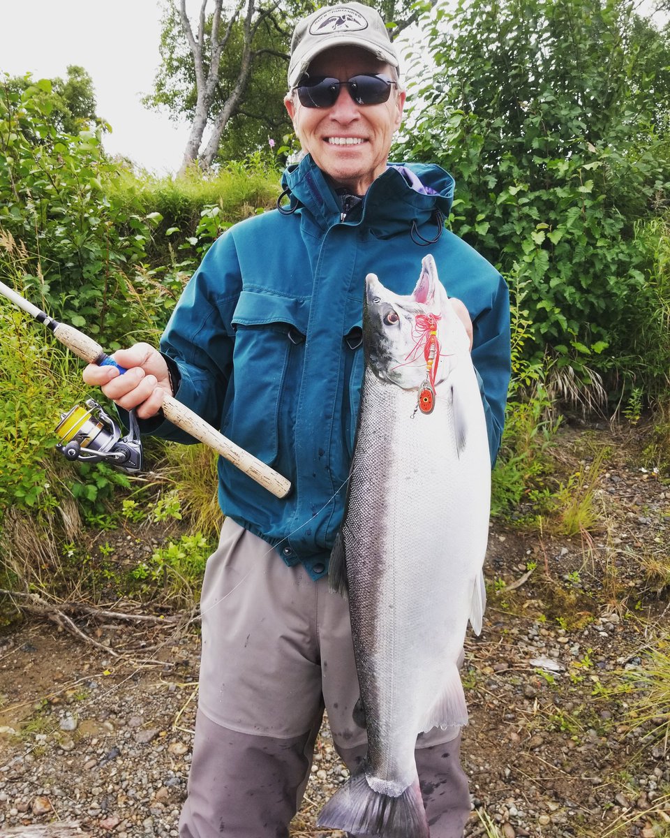 TYNMON's tweet image. Coho salmon are no match for the new Ultegra and Kodiak custom Fishing tackle spinners.  @ShimanoFishUSA @Kodiakcustom  #ultegra #maxcuatro