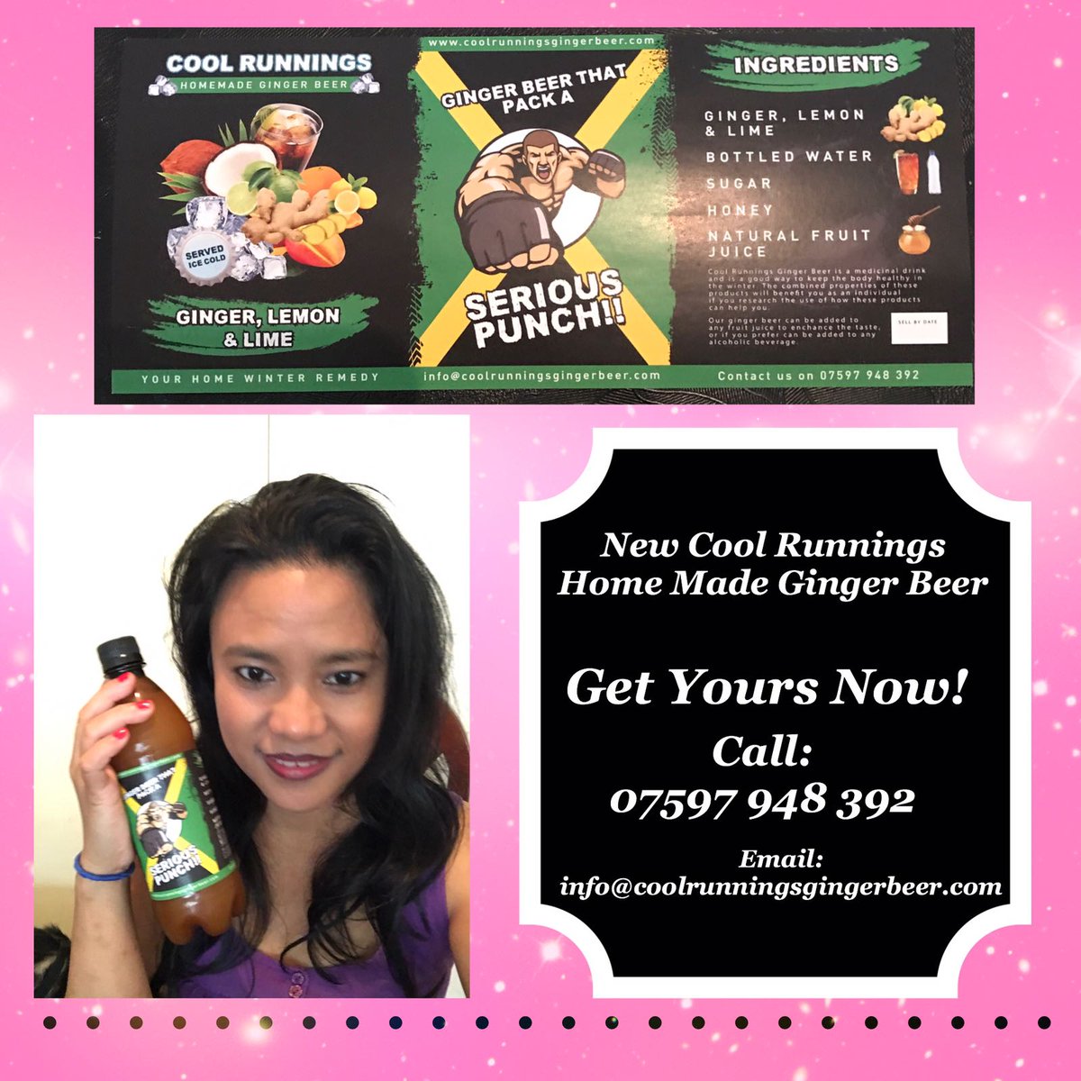 LStreamingZone's tweet photo. Helping local businesses, come and check out this amazing drink from Cool Running Home Made Ginger Beer at https://t.co/RZM71mHrsq https://t.co/w1M4OhOk5P