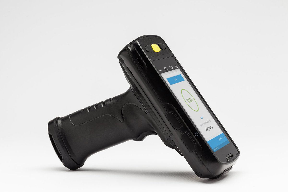 Veeqo's tweet photo. Our new VS1 Scanner is here, bringing enterprise-level #warehouse capabilities to #ecommerce retailers https://t.co/gh7n8W3Slf https://t.co/iGkbdObdki