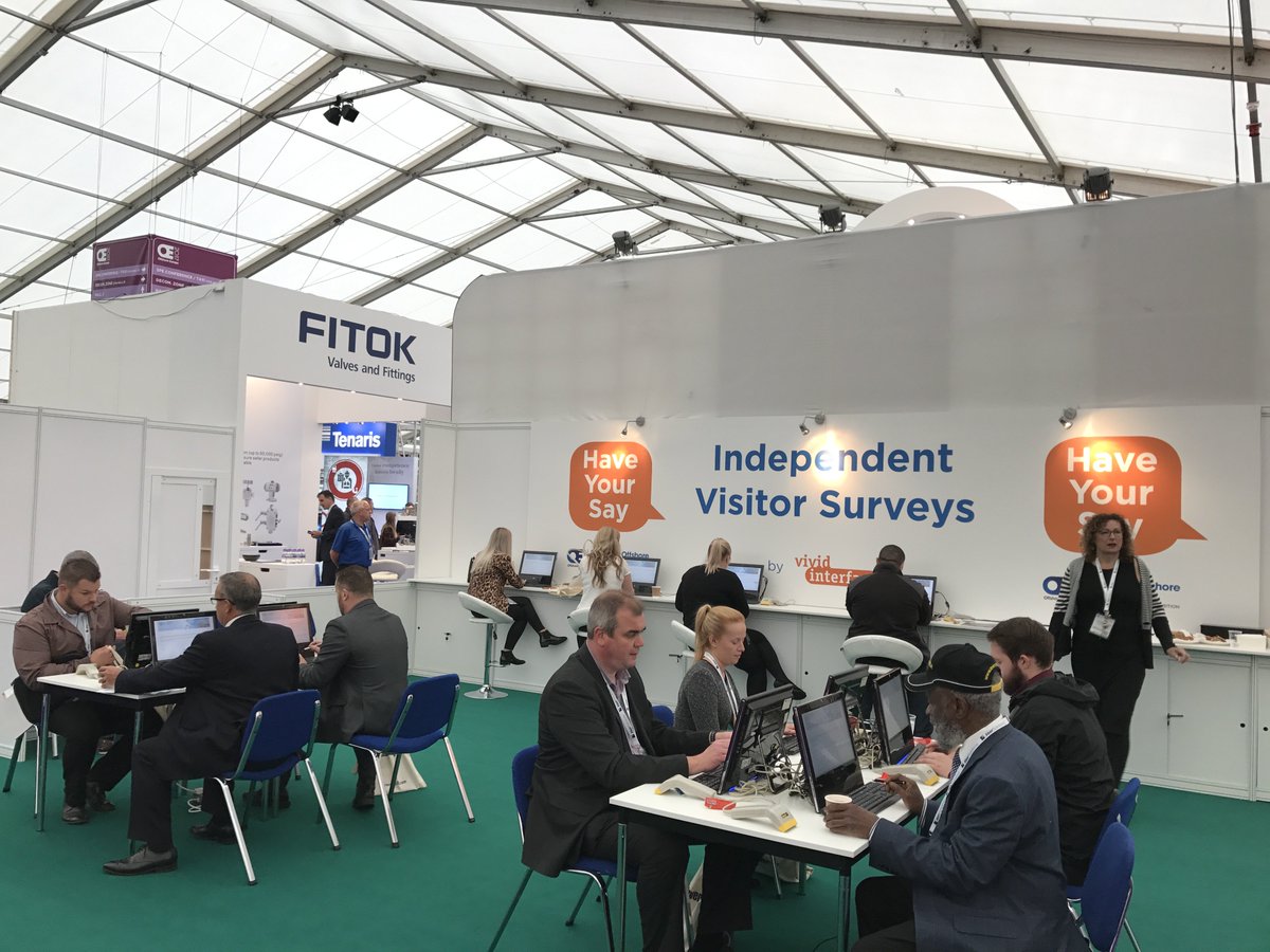 VividInterface's tweet image. Are you visiting @SPE_OE over the next three days? Come have your say at stand 2B50 #OffshoreEurope #Insights