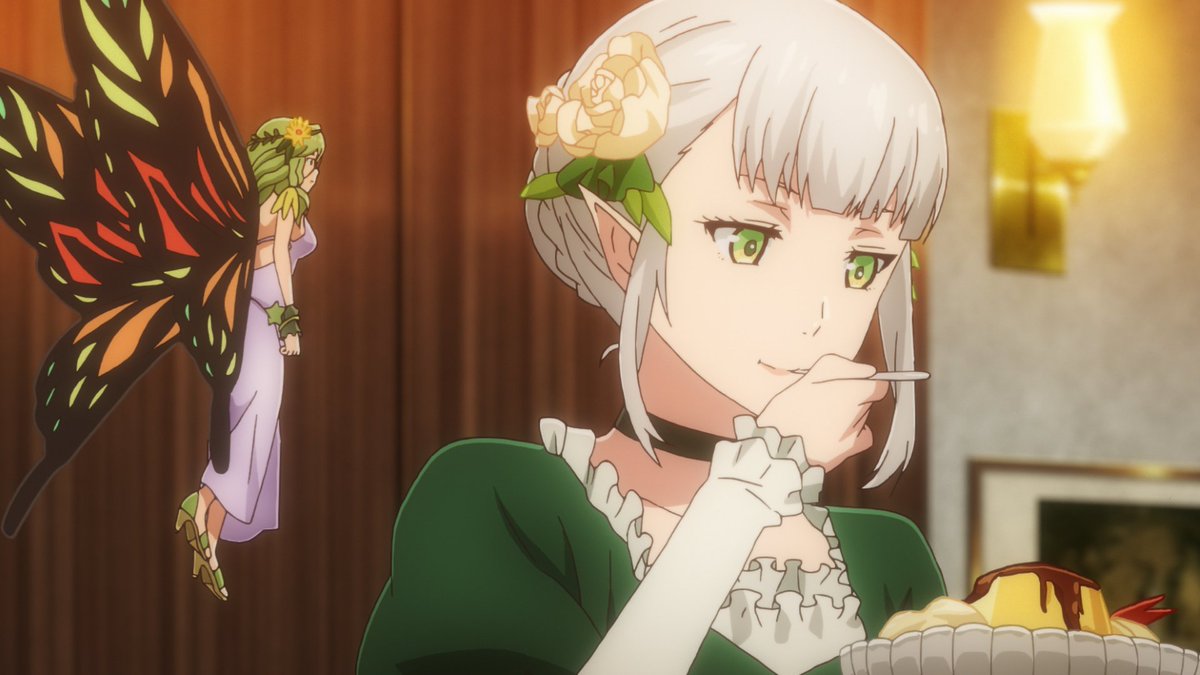 [애니플러스 9/5 23:00 방송『이세계 식당』10화 "크레이프 / 낫토 스파게티"] - 요정들의 입맛을 사로잡은 크레이프! 여러분은 어떤 크레이프가 취향이...