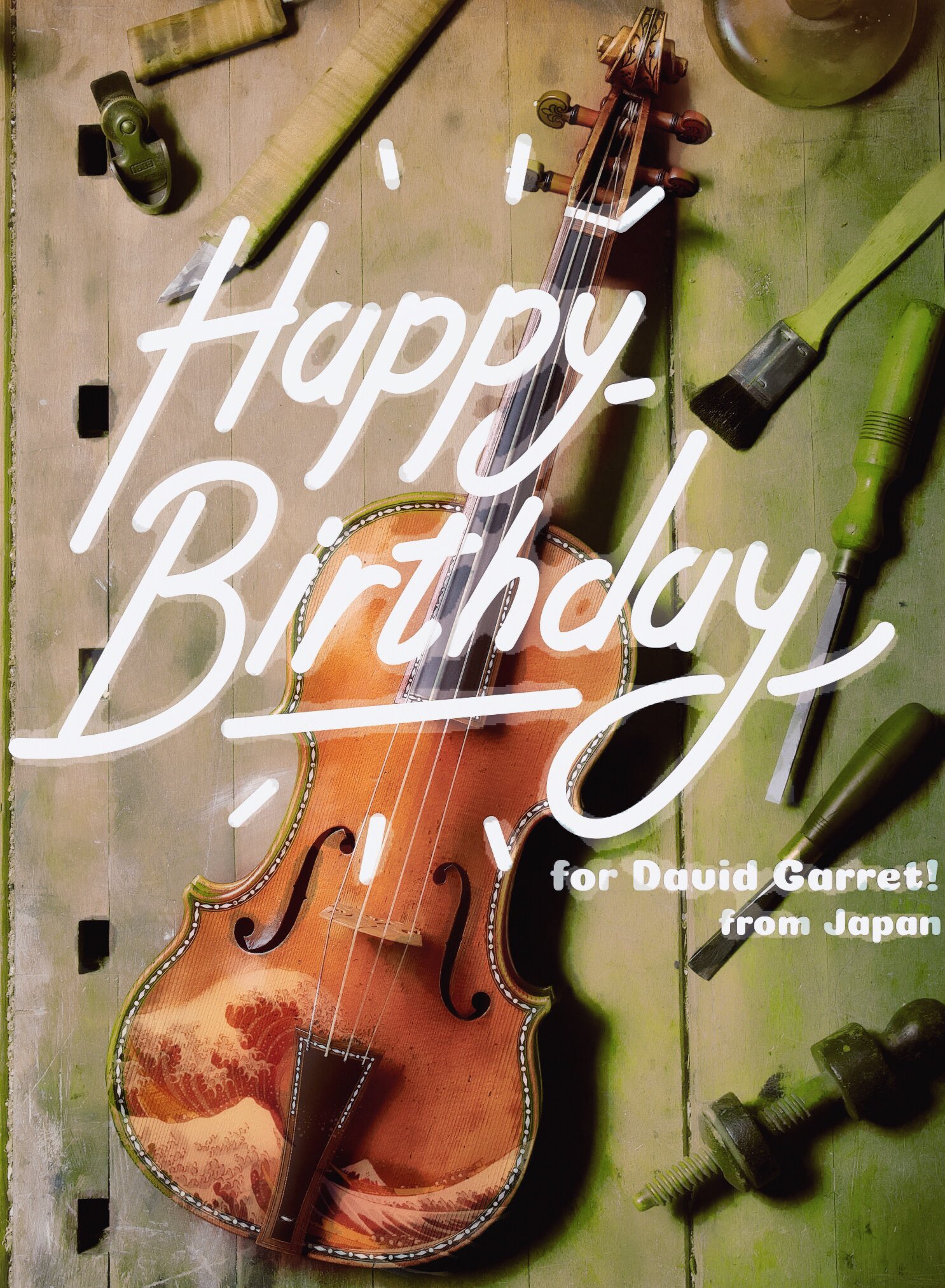  I was late... Happy Birthday David! 