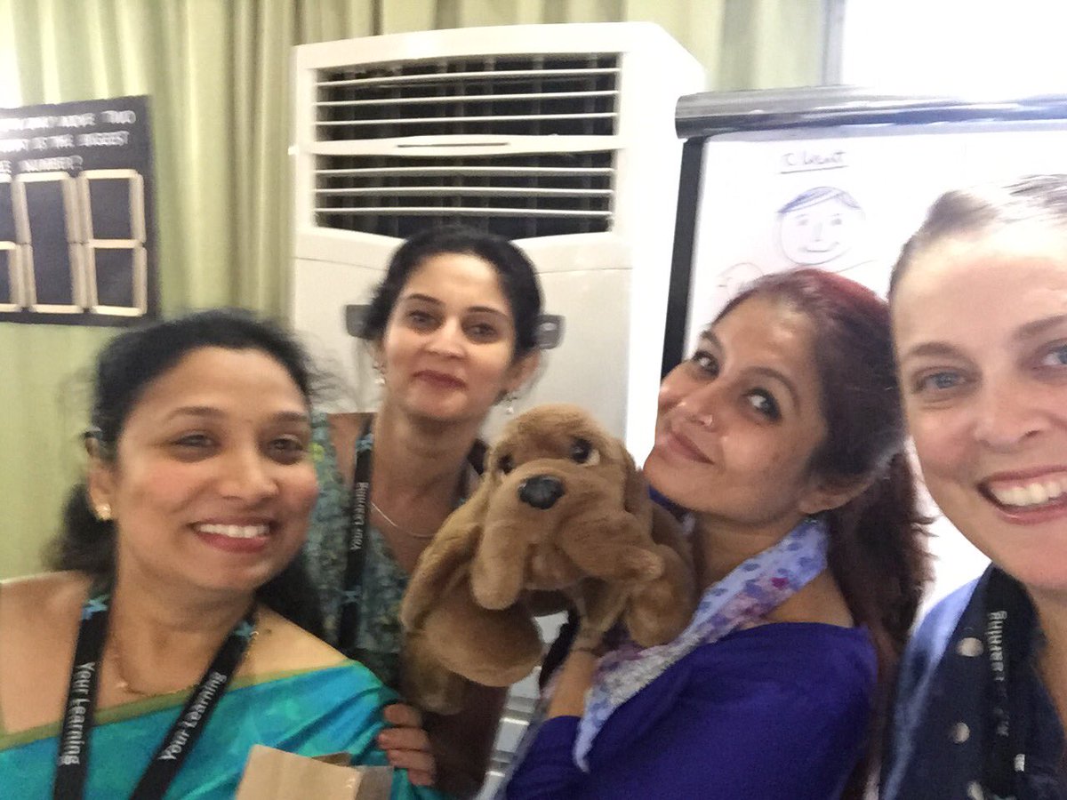 mydoggromit's tweet photo. Getting our learning on #Ibm glow https://t.co/uC2JJSpFBV