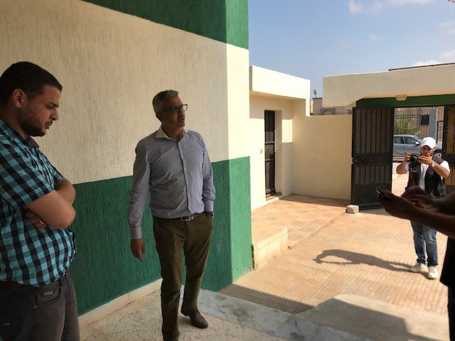 UNDPLibya's tweet photo. #SFL project is helping to improve #health sector in #Libya. Gwarcha Clinic Center in #Benghazi is completely rehabilitated. https://t.co/aSACJTRjsc