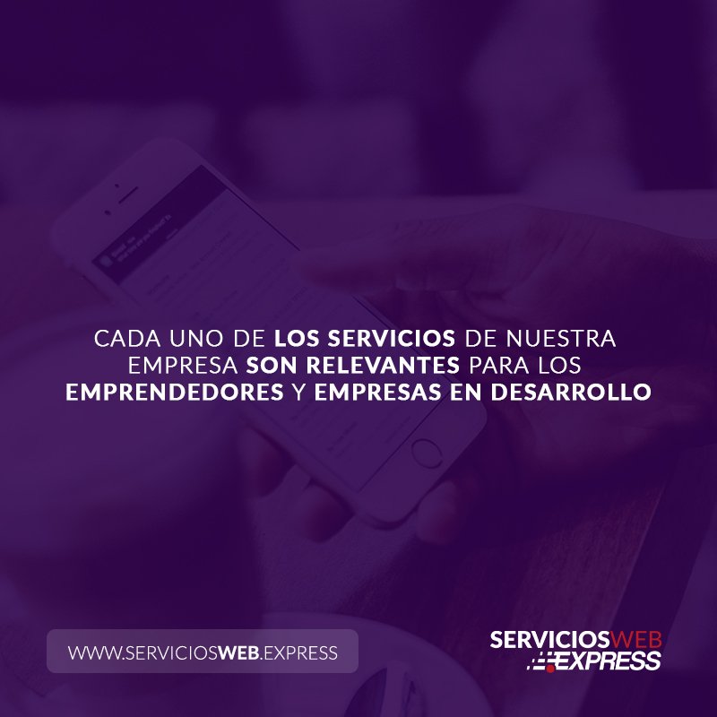 serviwebexpress's tweet photo. Cada uno de los servicios de nuestra empresa son relevantes para los emprendedores y empresas en desarrollo.

https://t.co/UkUKoy2qzm https://t.co/ZoUuvIOhhG