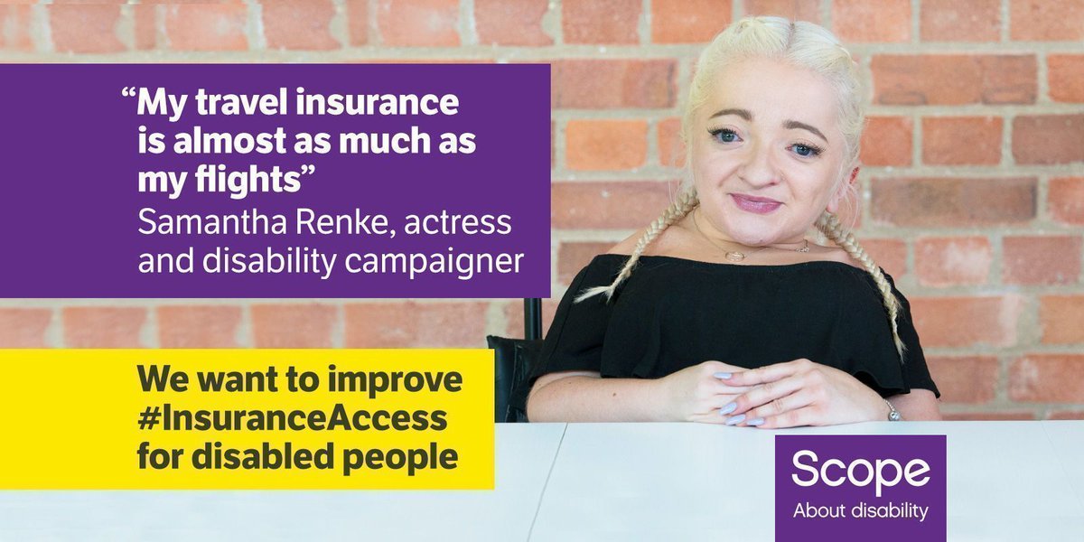 scope's tweet photo. "My travel insurance is almost as much as my flights": @samrenke on why we need #InsuranceAccess ✈️ https://t.co/fb7WdML7O0 #TravelTuesday https://t.co/x0izDsFBbV