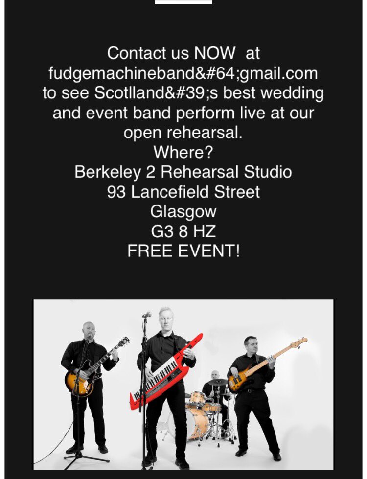 Fudge Machine Band (@fudgemachine1) on Twitter photo 
