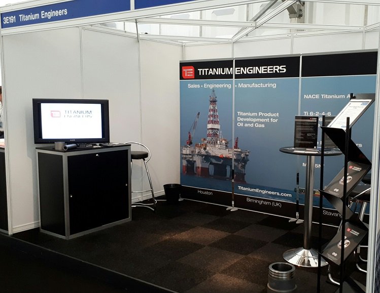 Anyone else at the <a href="/SPE_OE/">SPE Offshore Europe</a> #OE2017 Aberdeen?  Why not come along to stand 3E191 - registration is free!  #titanium #titanium6246