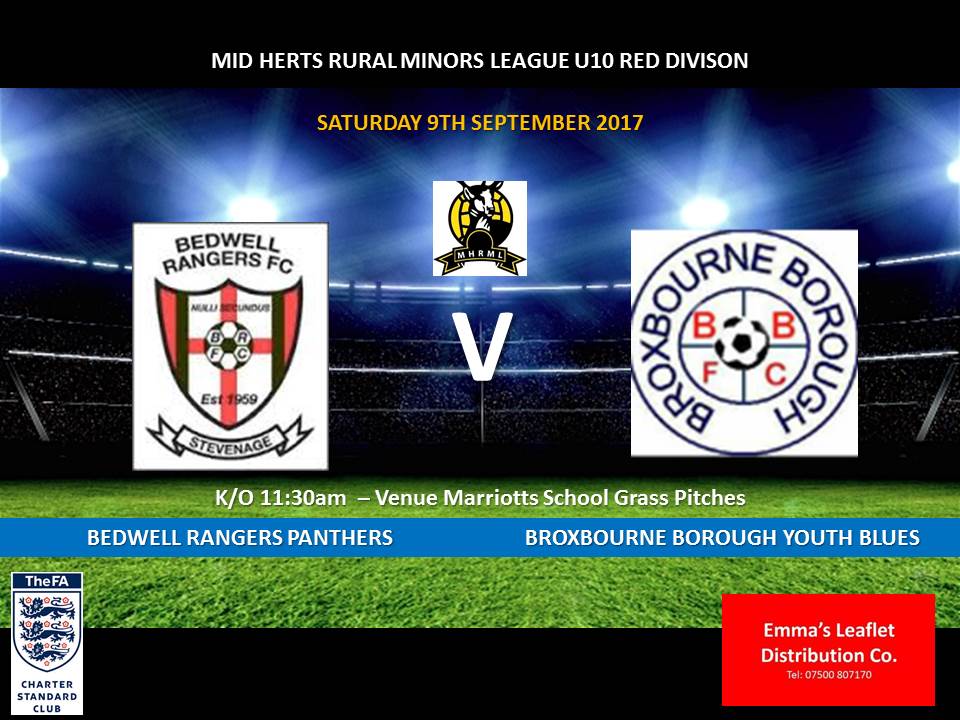 BRFC_Panthers's tweet photo. Our first game of our first season in the @midhertsrml is this Saturday as we welcome Broxbourne Borough to Stevenage.  Cant Wait!!! https://t.co/2QLFNrZtRL
