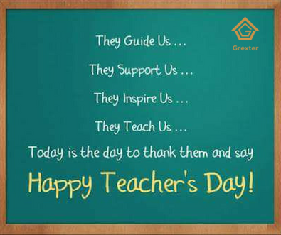 Grexter_Housing's tweet photo. A good #teacher is like a candle, it consumes itself to light the way for others. #Grexter wishes you a happy #teachersday2017 https://t.co/D07zr2bPlt
