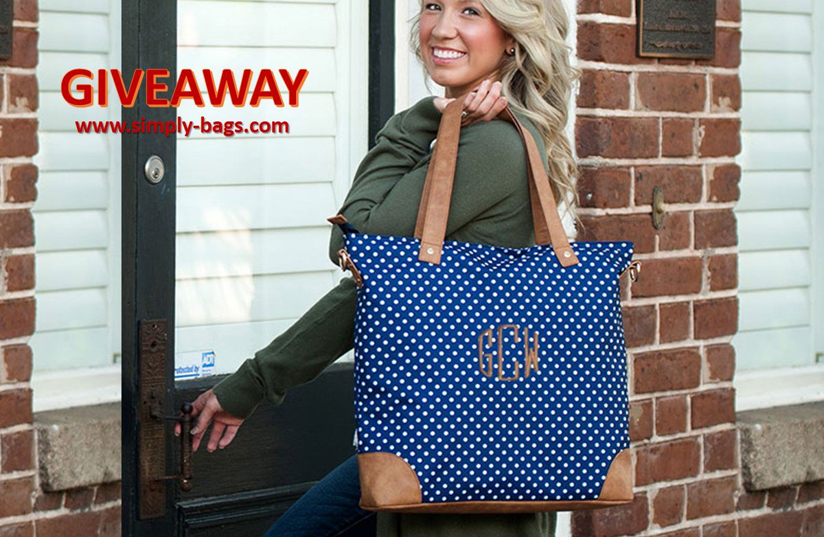 SimplyBags's tweet photo. ✅.. Help Me #WIN - Please RT
ENTER -> https://t.co/vrYFrLb2ib    
#sweepstakes #free #competition #contest #giveaway #bag https://t.co/e3s8WoFEnC