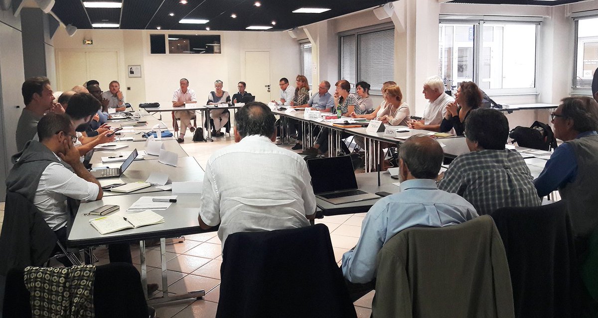 #TempsFort > Journée de #travail et d’#échange à Paris avec les #territoires volontaires à l'expérimentation <a href="/ZeroChomeurLD/">Territoires zéro chômeur de longue durée</a> @caritasfrance