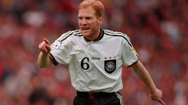 51 caps, 8 goals, 1990-1997. Happy birthday, Matthias Sammer!  