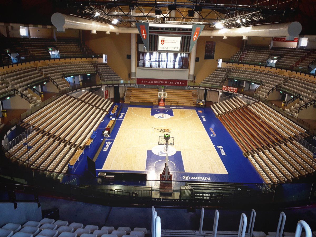 SerieA2Italia's tweet photo. Buongiorno dall'#AlmaArena! #Trieste https://t.co/VbFUcXkAdv