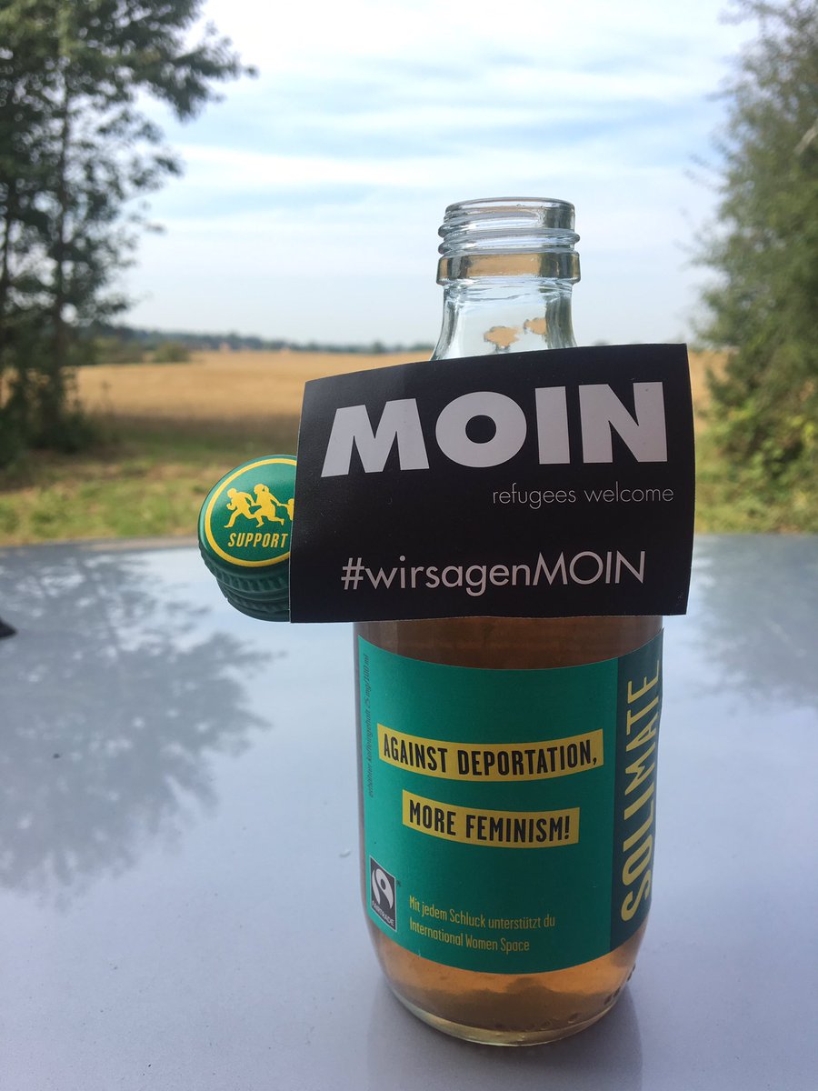 WirsagenMoin's tweet photo. Trinke Mate und mach was gutes dabei ! #moin #wirsagenmoin #solimate #RefugeesWelcome https://t.co/82tlrIdWWo