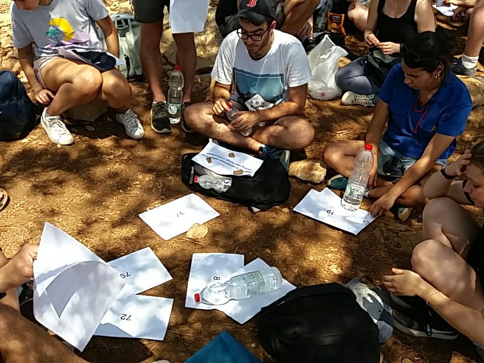 robinmoss86's tweet photo. #Chazon2017 are delving into the complexity of young people and changing youth culture - whilst out on tiyul on Mount Carmel! @UJIAcharity https://t.co/itFZEyLmZA