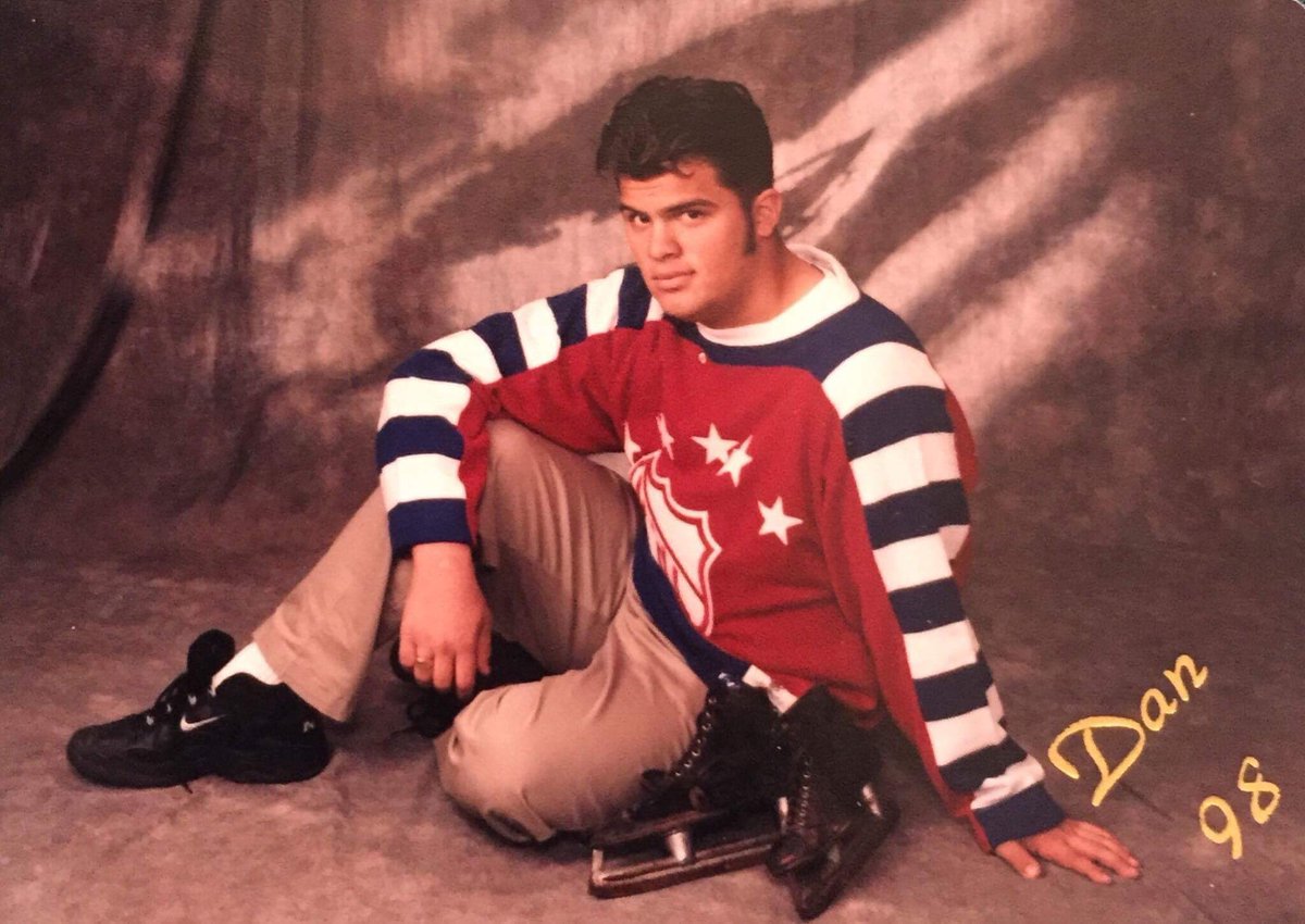 DanSaintLaurent's tweet photo. It's been 20 years since this handsome devil's senior year and my life is exactly what I had hoped for. https://t.co/4OBzAO0aaO