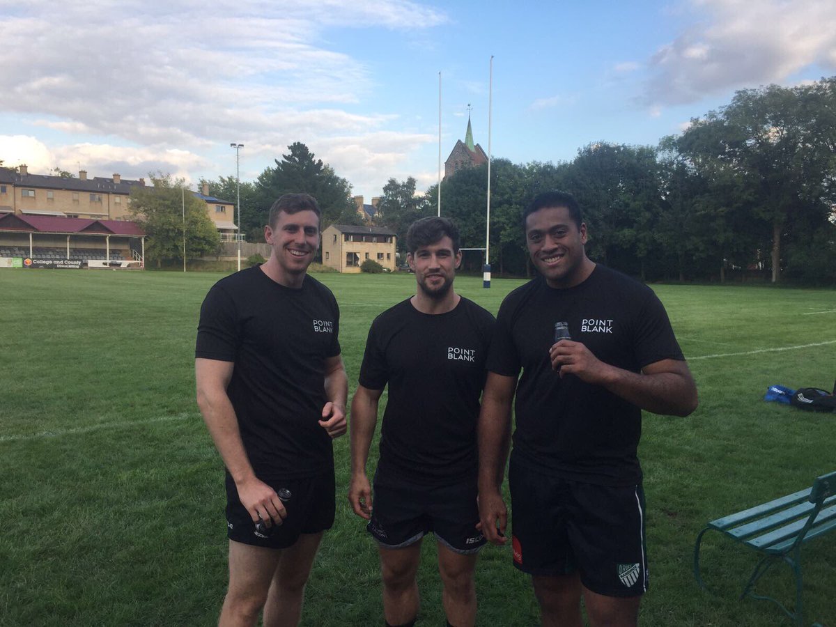 Brilliant weekend with <a href="/OURFCblues/">OURFC</a> boys, exciting season ahead! Shout out to <a href="/PointBlankCB/">PointBlank</a> for keeping the guys going! 🚀#poweredbyPOINTBLANK