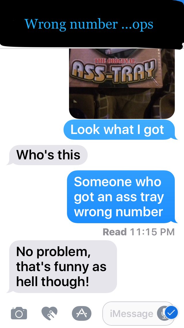 MrsBryant2019's tweet photo. This really happened a few months ago, I texted the wronnggggg number 😂😂😂#asstray #opsss #thatswhatigetfordrinking #IWasdrunk #drunktexts https://t.co/zYEebJE0dO