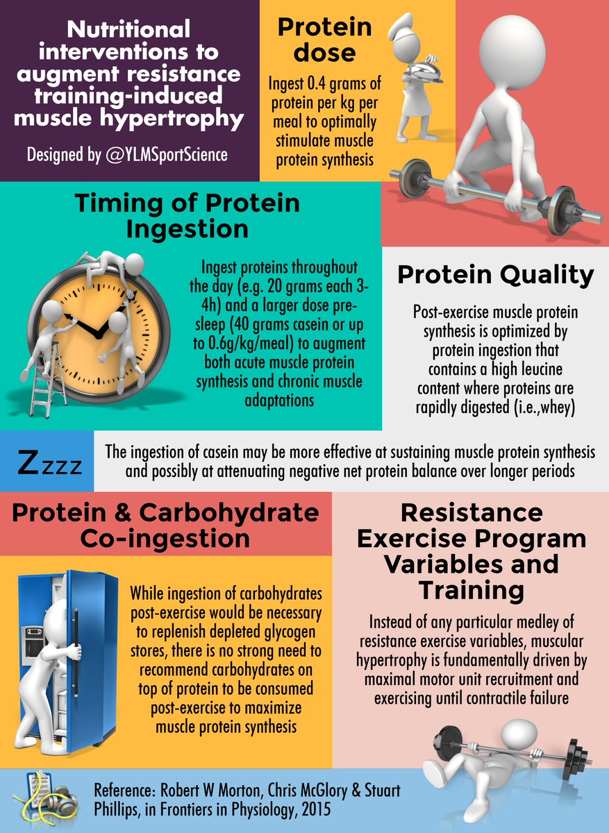 🍴💪🏻 Nutritional interventions to augment resistance training-induced muscle hypertrophy by <a href="/mackinprof/">Stuart Phillips (he/him)</a> ylmsportscience.com/2015/09/27/nut…