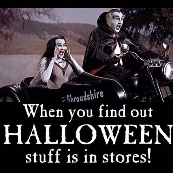 WhitbyDracula's tweet photo. +++ Time to stock up on decorations for the lounge and the bedroom, for the whole year ahead. Yeah its that time! V''''V +++ #Halloween https://t.co/VUR8GpBcbJ